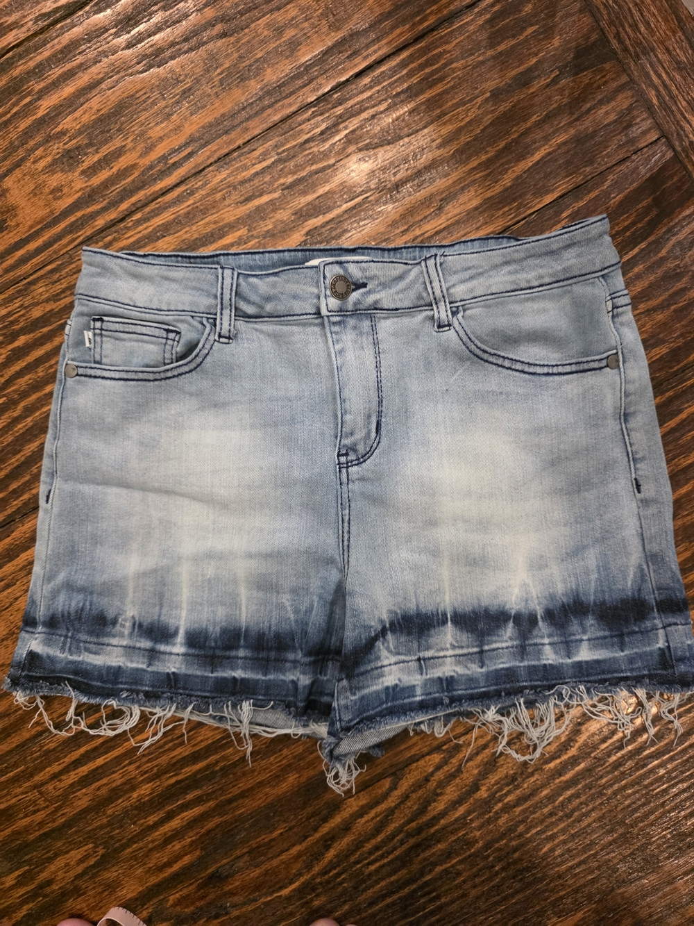 Judy Blue Size Large Demin Shorts Distressed